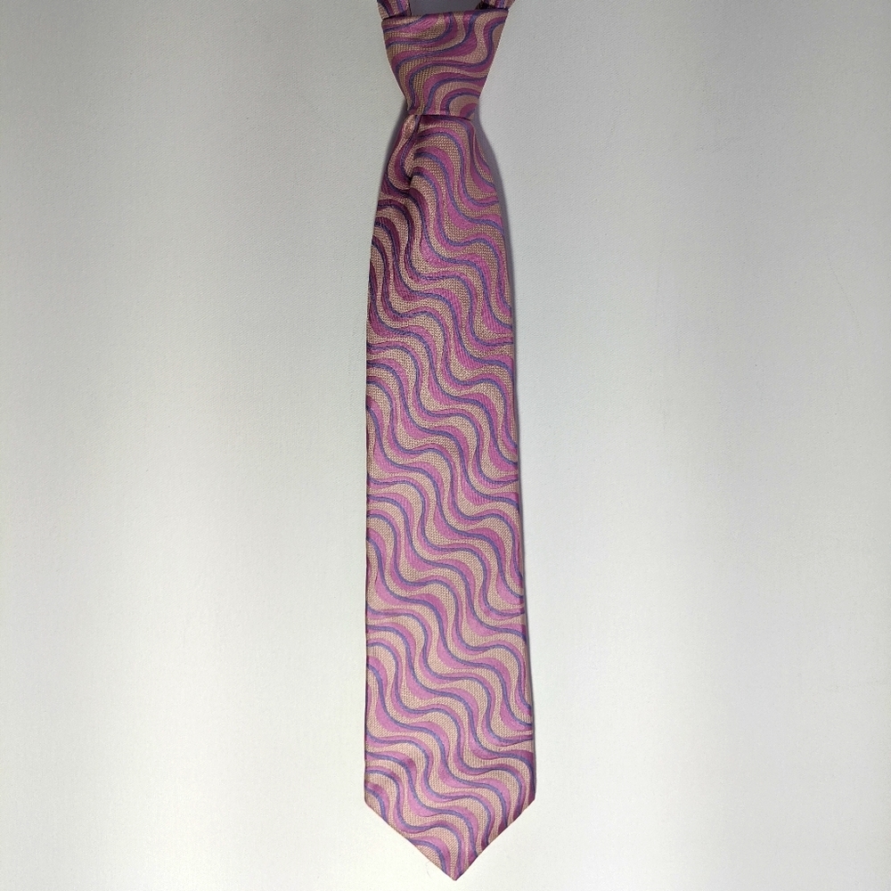 COPY - Ted Baker pink and lavender necktie